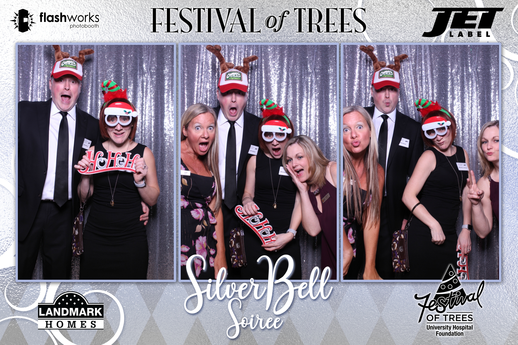Festival of Trees Silver Bell Soiree - Photos and GIFs | View more photos from the event at gallery.flashworksphotobooth.com/u/FlashworksPhotoboothInc/Festival-of-Trees-Silver-Bell-Soiree-Photos-and-GIFs
